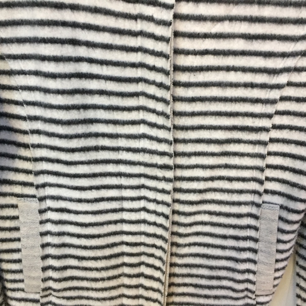 Dolan Gray & White Striped Zip Jacket - Picture 5 of 15